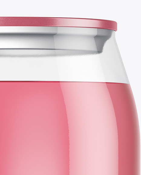 Clear PET Drink Can Mockup PSD #2