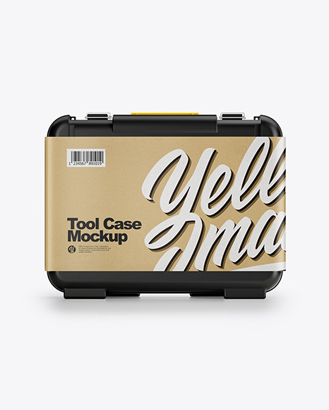 Download Tool Case Mockup Front View In Object Mockups On Yellow Images Object Mockups