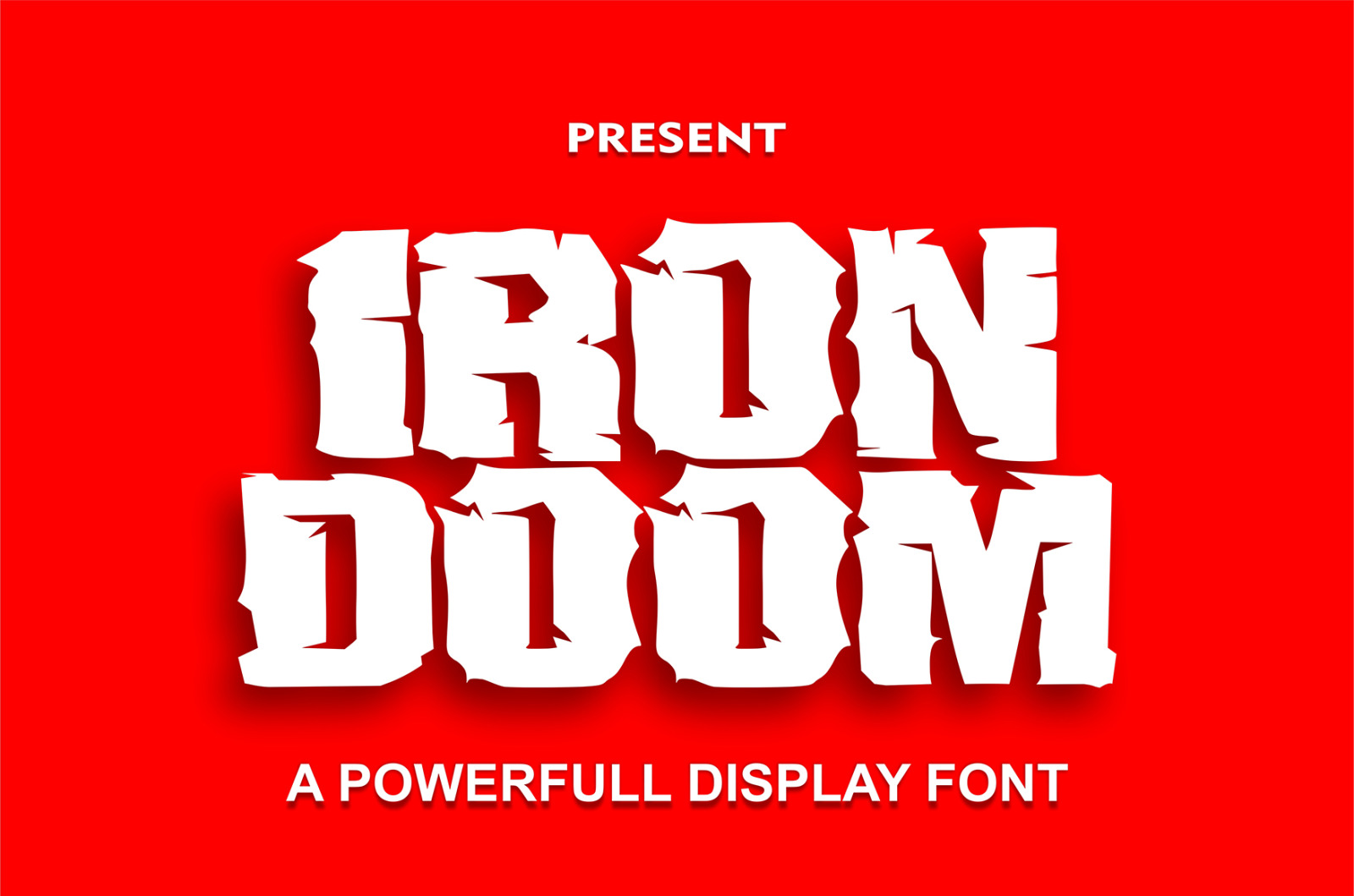 IRON DOOM FONT