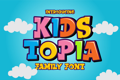 KIDS TOPIA FONT