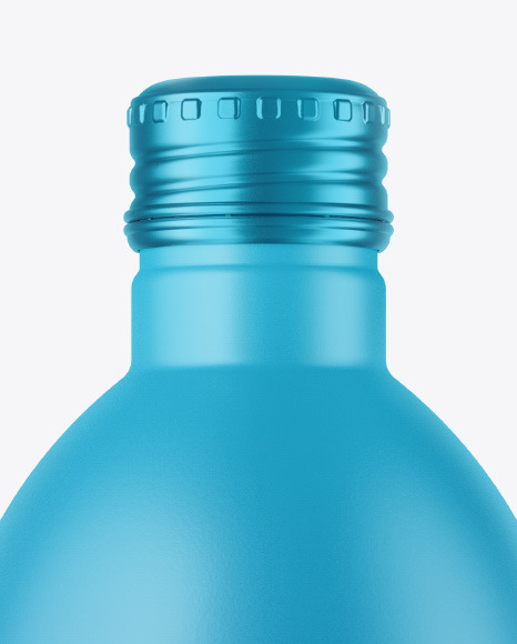 Matte Bottle Mockup PSD #2