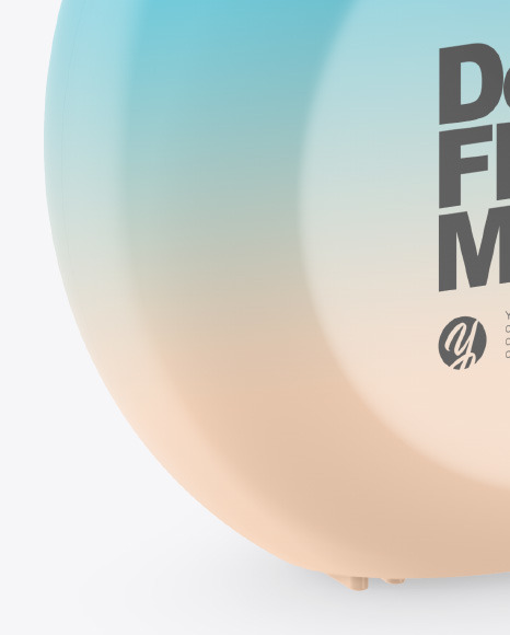 Glossy Dental Floss Box Mockup PSD #1