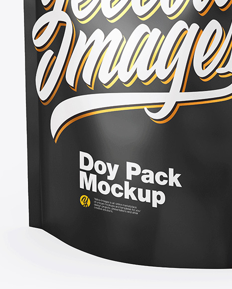 Matte Stand Up Pouch Mockup PSD #5
