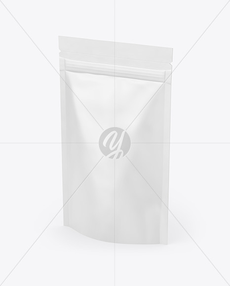 Download Matte Stand Up Pouch Mockup In Pouch Mockups On Yellow Images Object Mockups