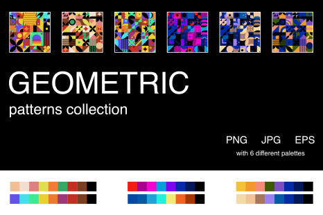 Geometric patterns collection