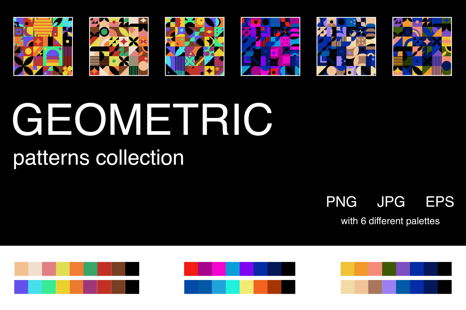 Geometric patterns collection