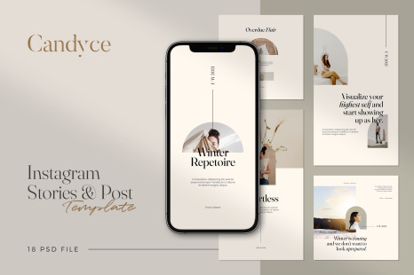 Candyce - Minimalist Instagram Stories &amp; Post