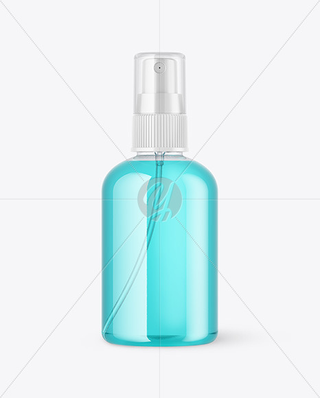 Download Color Liquid Spray Bottle Mockup Free Mockups