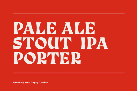 Something New Blackletter Font
