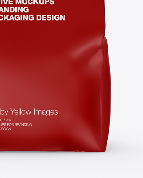 Glossy Food Bag Mockup PSD #4