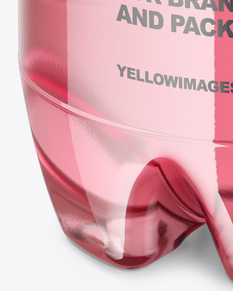 Clear PET Drink Can Mockup PSD #1