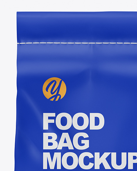 Matte Food Bag Mockup PSD #3