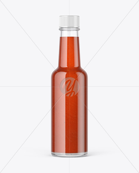 Download Bottle with Tomato Sauce Mockup in Bottle Mockups on Yellow Images Object Mockups