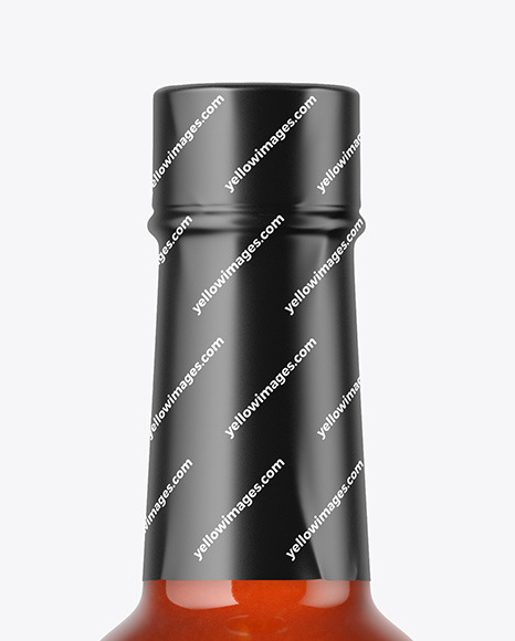 Bottle with Tomato Sauce Mockup PSD #1