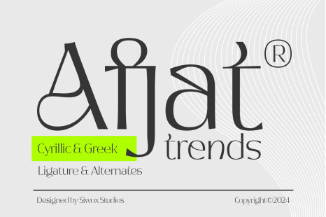 Afjat Trends - Latin &amp; Cyrillic