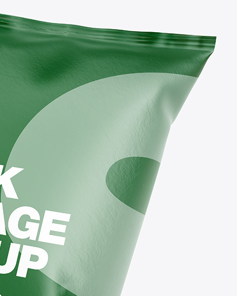Paper Snack Package Mockup PSD #6