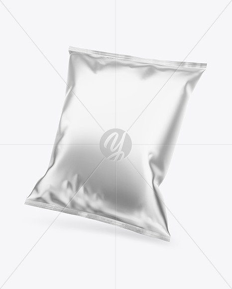 Download Matte Metallic Snack Package Mockup Free Mockups