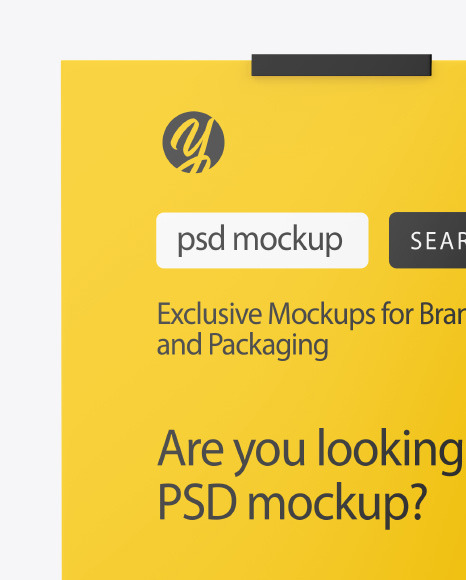 Advertising Board Mockup PSD #2