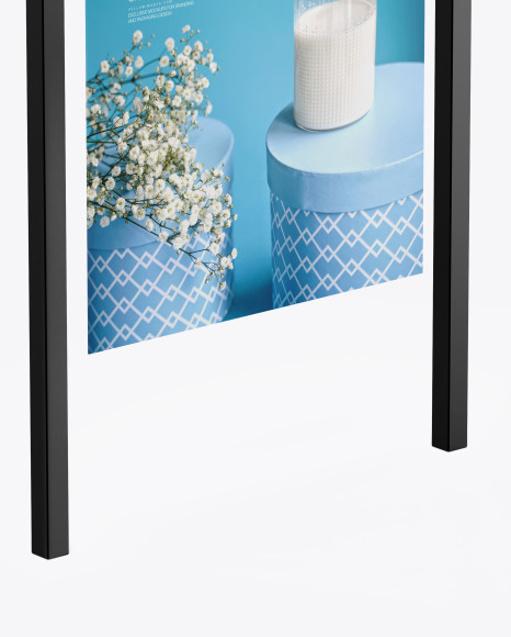 Advertising Board Frame Mockup PSD #1