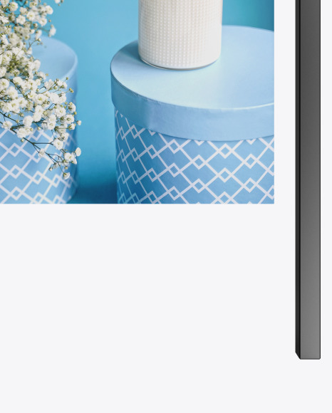 Advertising Board Frame Mockup PSD #5