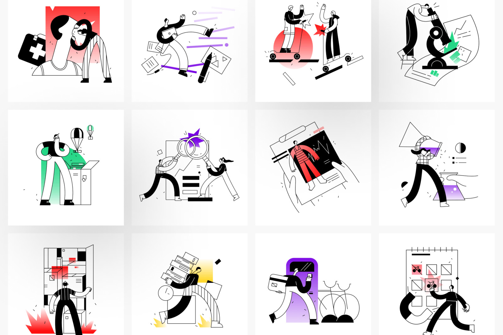 Oh My Startup Illustrations