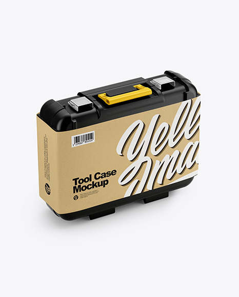 Tool Case Mockup   Half Side View PSD #2