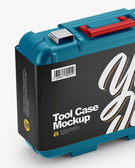 Tool Case Mockup   Half Side View PSD #1