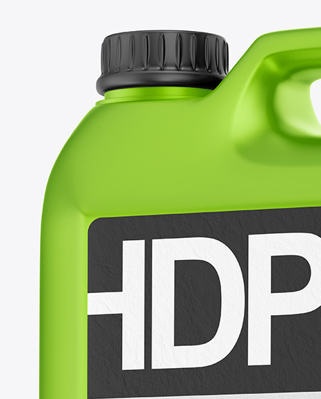 Metallic Jerrycan Mockup PSD #1