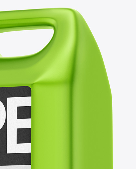 Metallic Jerrycan Mockup PSD #6