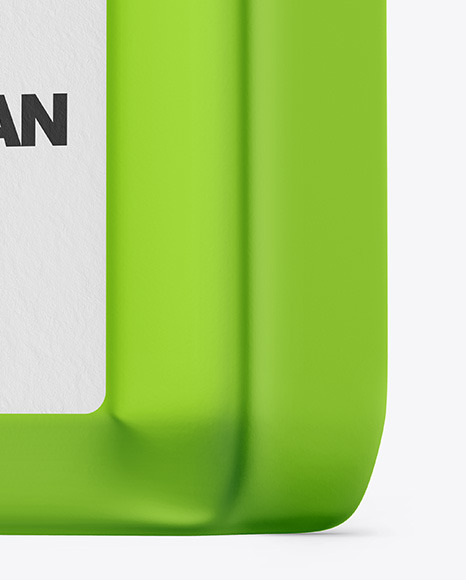 Metallic Jerrycan Mockup PSD #5