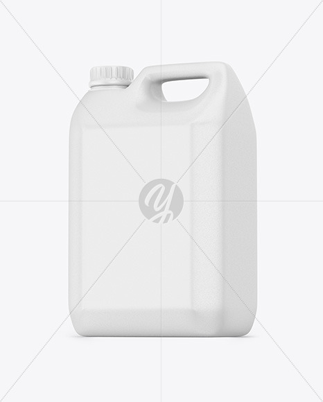 Textured Jerrycan Mockup PSD #3