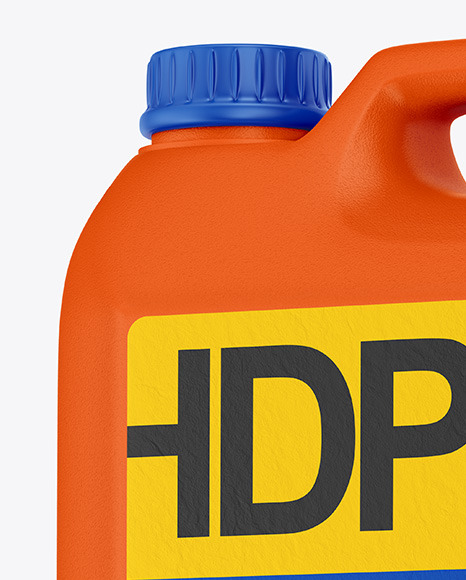 Textured Jerrycan Mockup PSD #1