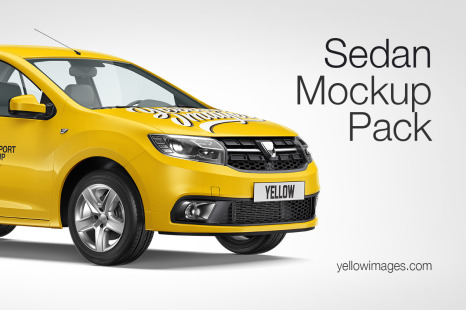 Sedan Mockup Pack