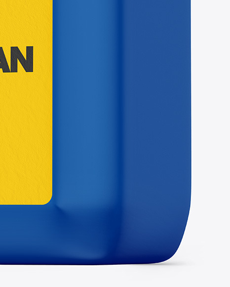 Plastic Jerrycan Mockup PSD #5