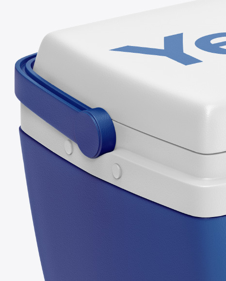 Download Portable Cooler Mockup In Object Mockups On Yellow Images Object Mockups