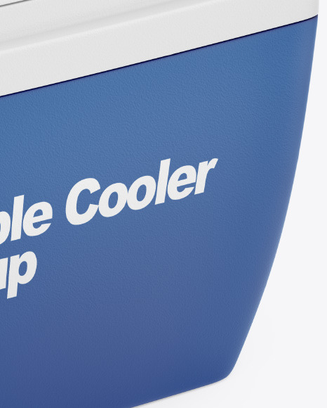 Download Portable Cooler Mockup In Object Mockups On Yellow Images Object Mockups