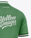 Download Men S Sports Jersey Mockup Back Half Side View Football Jersey Soccer T Shirt In Apparel Mockups On Yellow Images Object Mockups