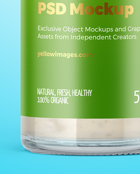 Bottle with Garlic Sauce Mockup PSD #5