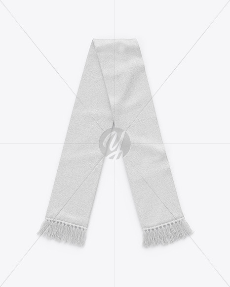 Download Fan Scarf Mockup In Apparel Mockups On Yellow Images Object Mockups