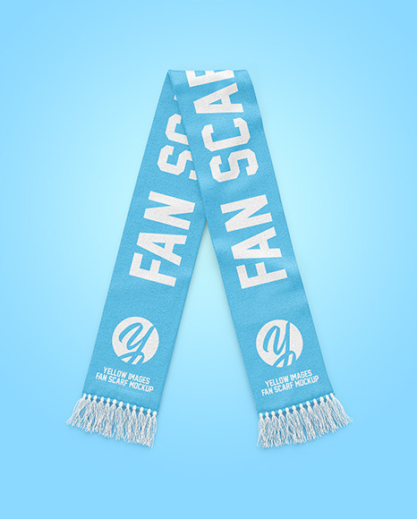 Fan Scarf Mockup