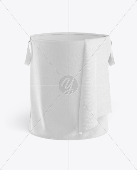 Download Laundry Bag w/ Towel Mockup in Object Mockups on Yellow Images Object Mockups