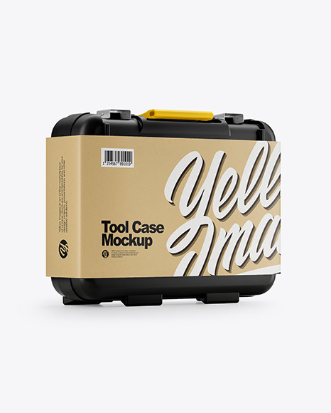 Tool Case Mockup   Half Side View PSD #2