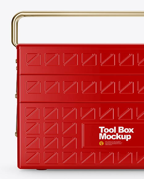Tool Box Mockup   Front View PSD #2