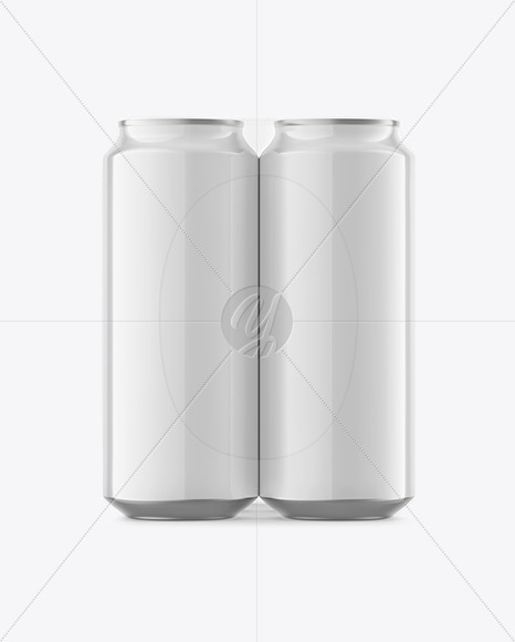 Download 6 Pack Glossy Cans Mockup Free Mockups