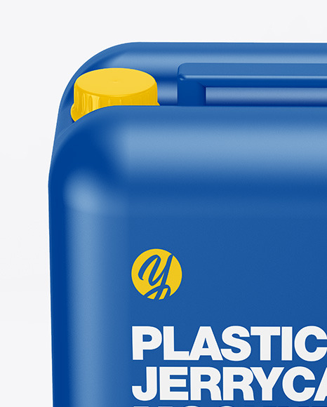 Plastic Jerrycan Mockup PSD #2
