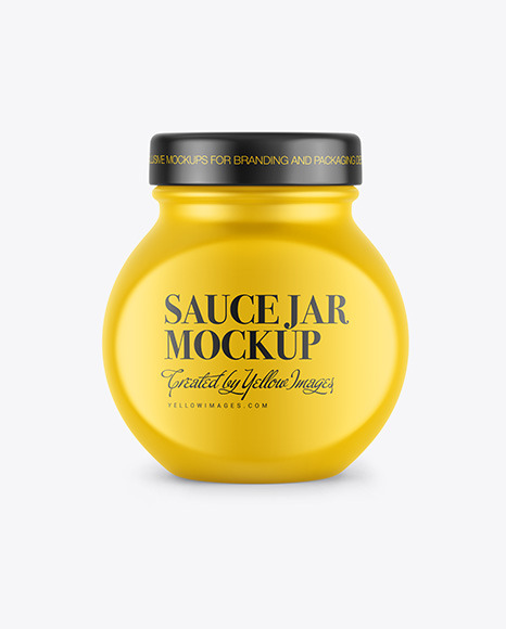 Plastic Jar Mockup