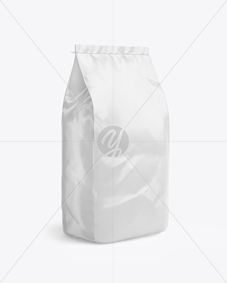 Download Paper Flour Bag Mockup In Bag Sack Mockups On Yellow Images Object Mockups