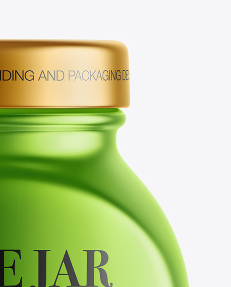 Metallic Jar Mockup PSD #7