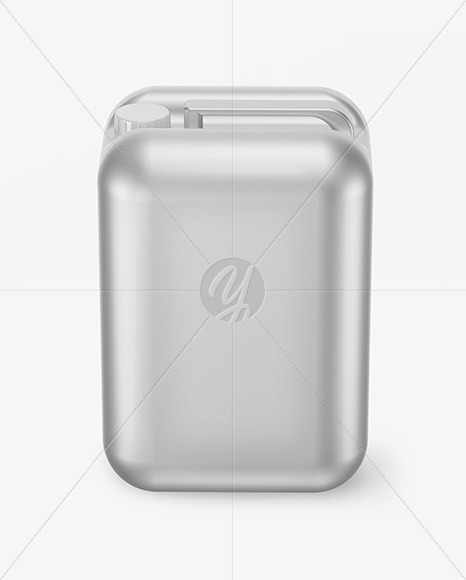 Metallic Jerrycan Mockup PSD #3