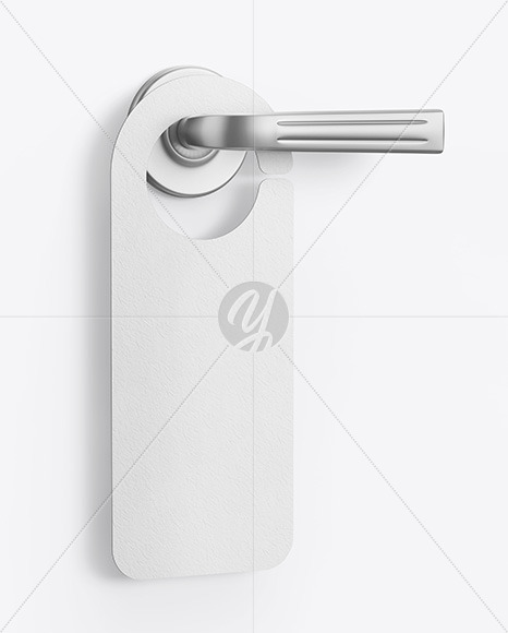 Download Paper Door Hanger Mockup Free Mockups